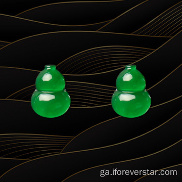 praghas níos ísle calabash nádúrtha Jadeite